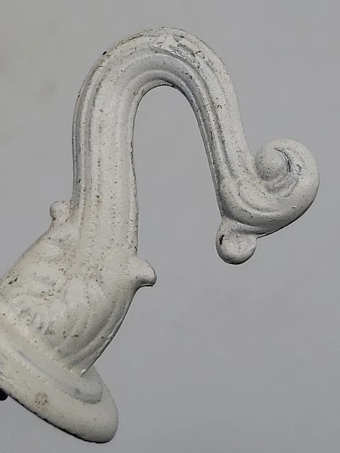 Lamp White Hook Iron Hanger Vintage Rustic Ceiling Plant 3