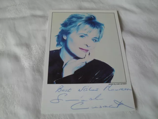 SINEAD CUSACK - autographed photo signed by Sinead Cusack Irish Actress