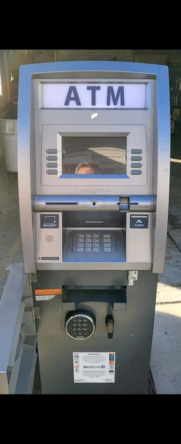 small business atm machine used