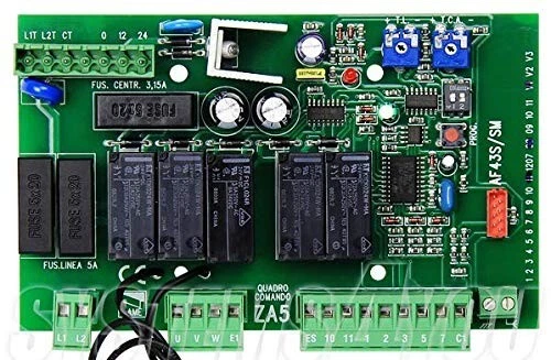 Carte Centrale De Rechange NICE SP102A Pour Portail A400 2 Moteurs 230V - 2