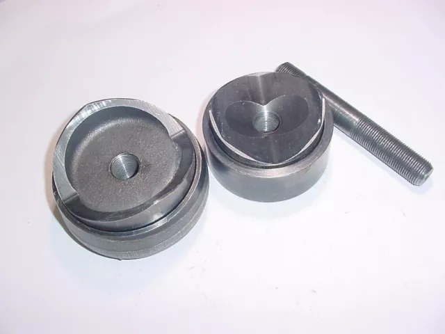 GREENLEE 5-PARTS K/O DIE PUNCH LOT FOR 3" and 2.5" CONDUIT (GOOD TOOL!)