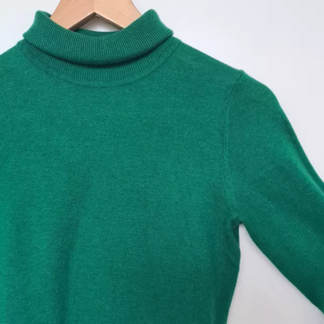 Atmos & Here - Womens Jumpers- Green Long Sleeved Jumper - Size 6