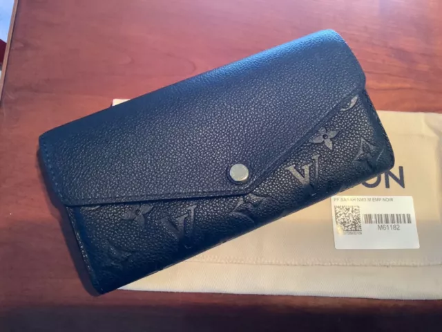 Louis Vuitton Zoé Compact Wallet in Dune Empreinte Calfskin - SOLD