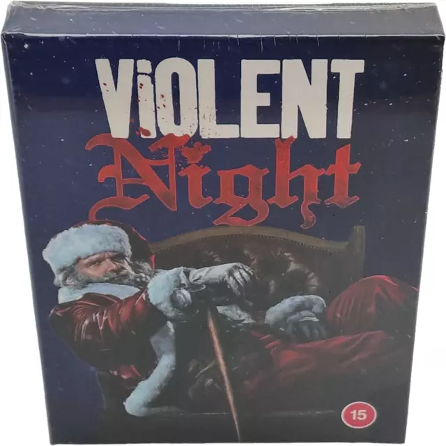 Violent Night Steelbook 4K Ultra HD+ Blu-ray Collector's Numérotée 1500 Ex Libre