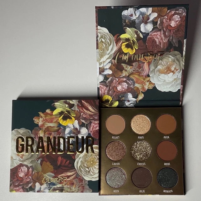 PALETA DE SOMBRAS DE OJOS COLORPOP ~ GRANDEZA ~ Totalmente nueva en caja Por favor leer