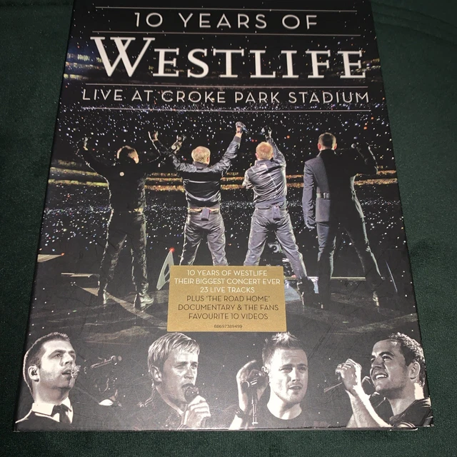 WESTLIFE - 10 Years Of - Live At Croke Park Stadium ---- ( Dvd