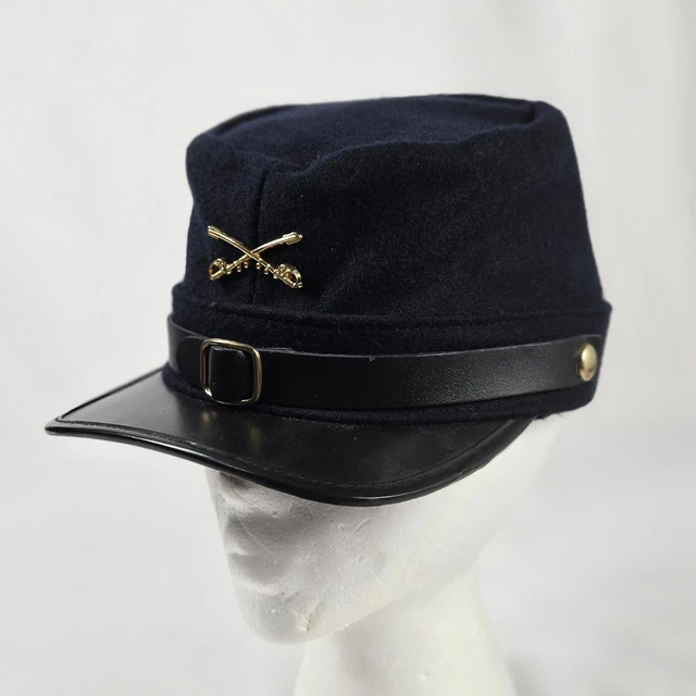 Union Hat ROTHCO CIVIL WAR Kepi Cavalry Hat Union Blue Adjustable Costume Cap ...