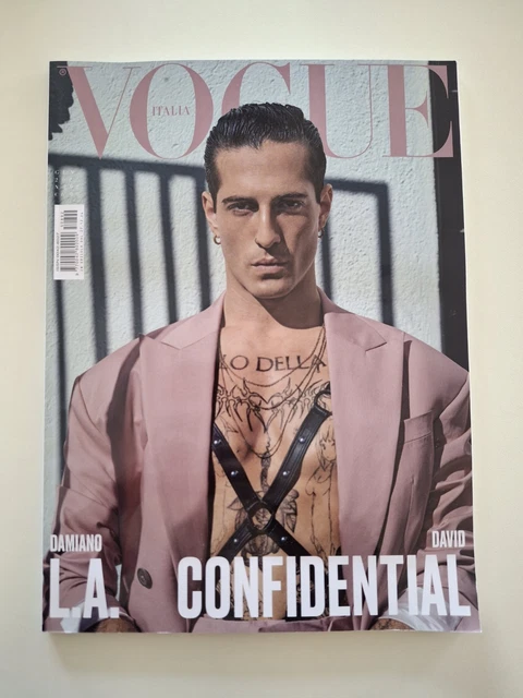 VOGUE MAGAZINE ITALIA January 2025 DAMIANO DAVID Brand New £25.66