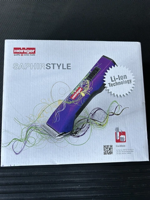 Heiniger Saphir Style Cordless Clipper With No 10 Blade