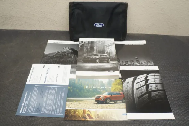 2016 Ford Explorer Owners Manual With Case And Literature Free Shipping