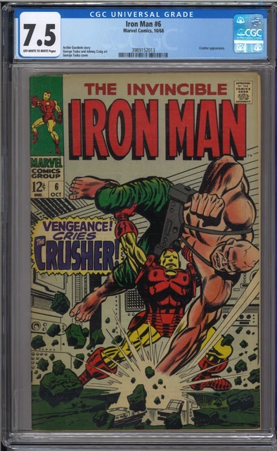 The Invincible Iron Man #6 - CGC 7.5 -