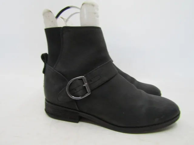 ALDO WOMENS SIZE 9 M Black Zip Buckle Ankle Fashion Boots $27.54 - PicClick