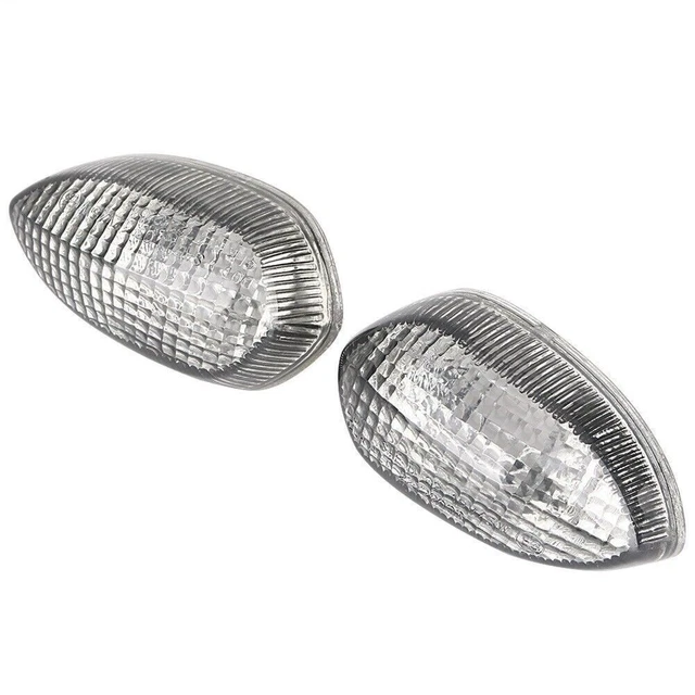 Front Turn Signals Cover Shell for Yamaha YZF R6 2003-2005 R1 2002-06 Smoke Lens