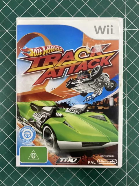 Used Hot wheels Track Attack - Nintendo Wii (Used) 