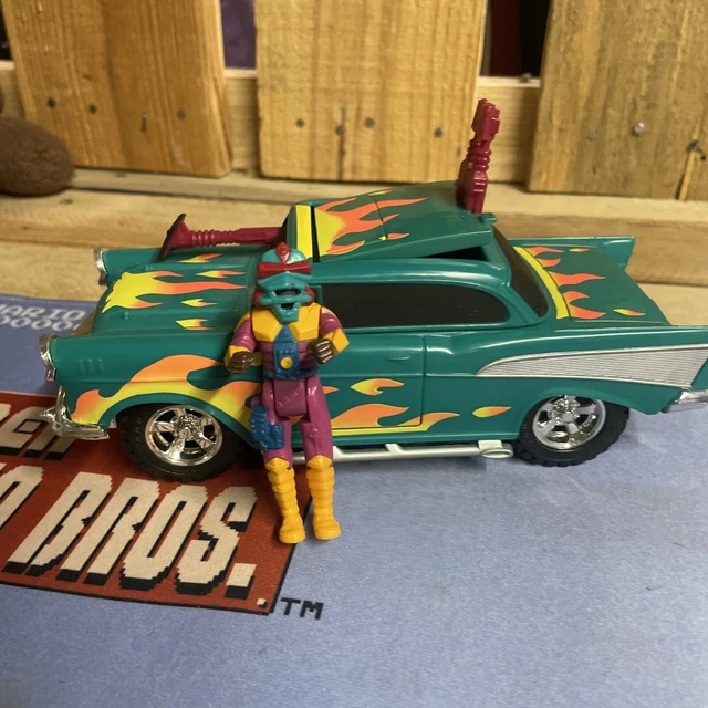 VINTAGE 1986 KENNER MASK M.A.S.K HURRICANE 57 CHEVY w/HONDO MACLEAN COMPLETE VINTAGE 1986 KENNER MASK M.A.S.K HURRICANE 57 CHEVY w/HONDO MACLEAN COMPLETE