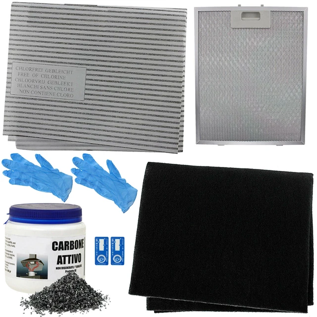 UNIVERSAL COOKER HOOD Filter Filters Paper Carbon Metal Grease Oven