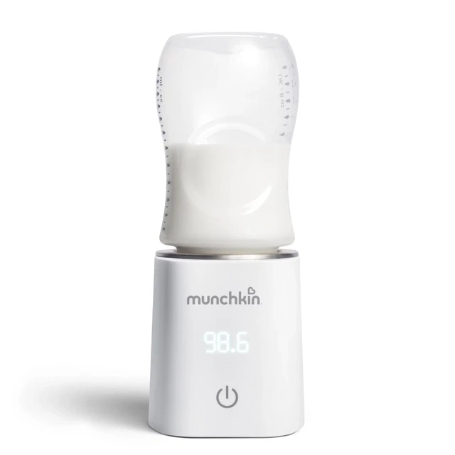 98° Digital Bottle Warmer Perfect Temperature Every Time, Plug-In, White