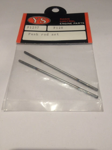 Lot De 10 Tiges De Poussée Acier + 10 Klaxons Nylon Pour Avion RC - 1,2x210 Mm