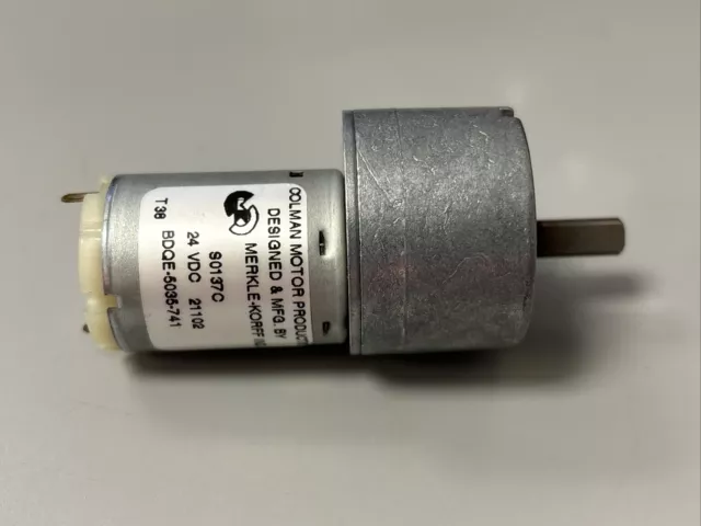 Colman Motor Products Merkle-Korff Industries 24v DC Gear Motor BDQE-5035-741