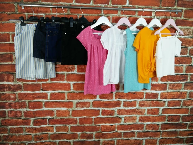 Girls Bundle Age 6-7 Years Next Joules Etc Shorts Tees Skirts Tops Summer 122Cm