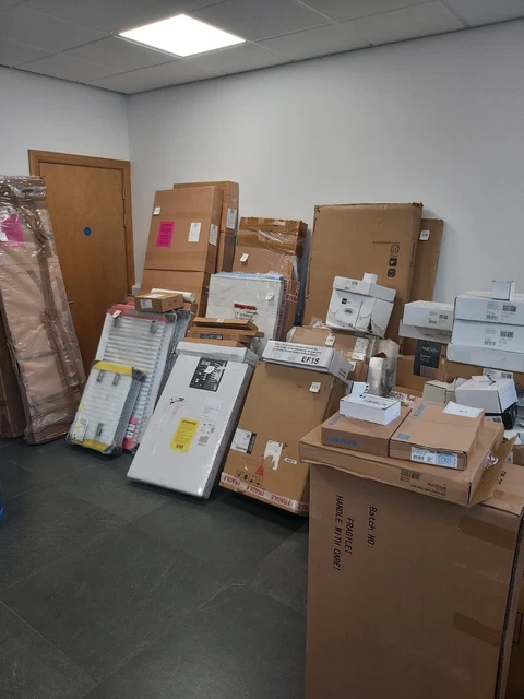 Mixed Job Lot -  Bathroom Stock Radiators, Shower Trays, Plumbing Accessories