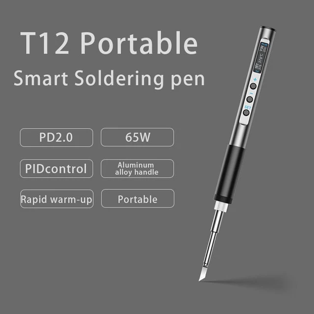 T12-I (opzionale) Saldatore Regolabile Temperatura Accessori Utili