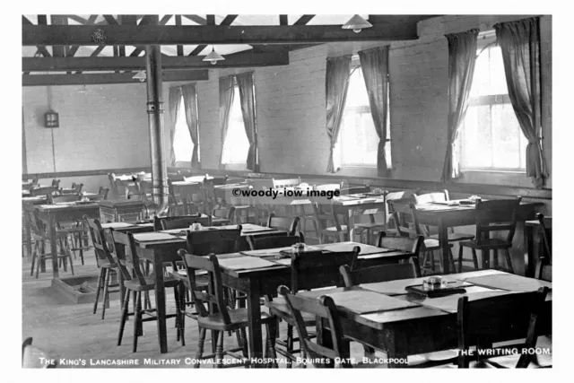 pt4450 - Blackpool , Military Convalescent Hospital , Lancashire -Print 6x4