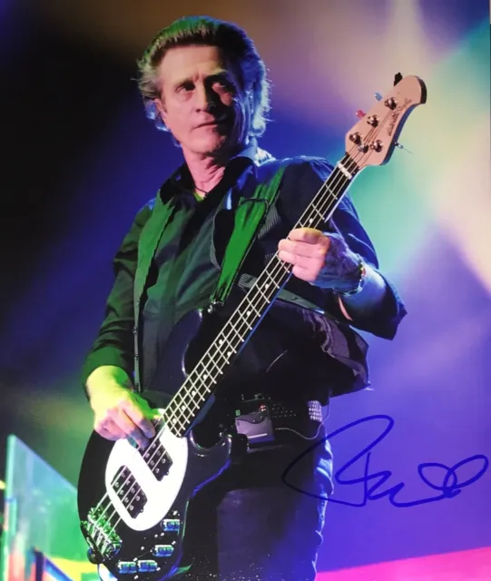 Ross Valory Journey Bassist Signed 8x10 Autographed Photo COA E2