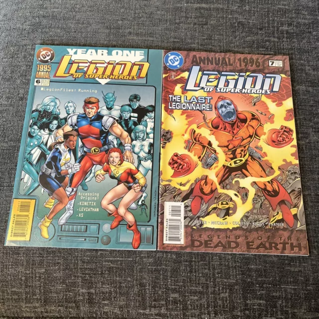 Legion Of Super Heroes Annual - #6-7 - 1995-96 - DC Comics