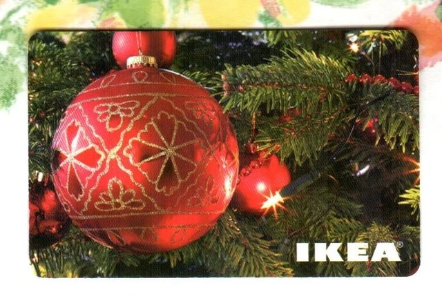IKEA Christmas Ornaments 2007 Gift Card ( $0 )