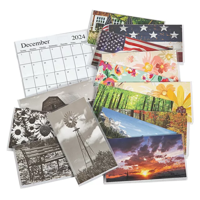 FUN EXPRESS 2025 2025 Pocket Calendar Assortment Bulk 48 Pc 39.99