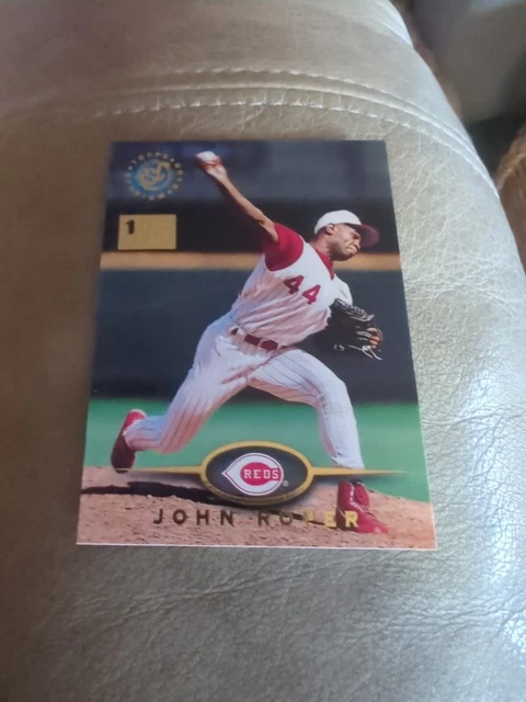 1995 STADIUM CLUB First Day Issue Cincinnati Reds carte de baseball ...