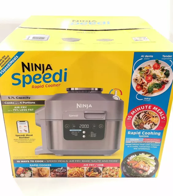 Ninja Speedi 10-in-1 Rapid Cooker & Air Fryer ON400UK Excellent Con. Rrp £249