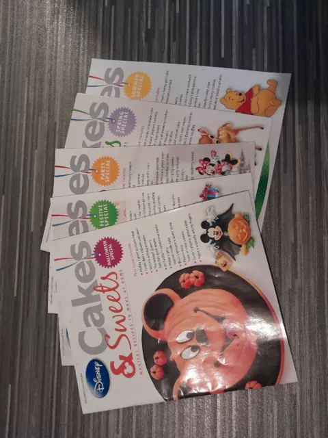 Disney Cakes And Sweets 1-95 , Plus Special Editions With Some Accessories 2