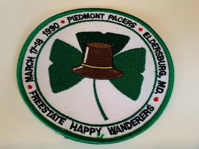 Advertising Patch Logo Emblem Sew vtg patches Piedmont Pacers Eldersburg MD 1990
