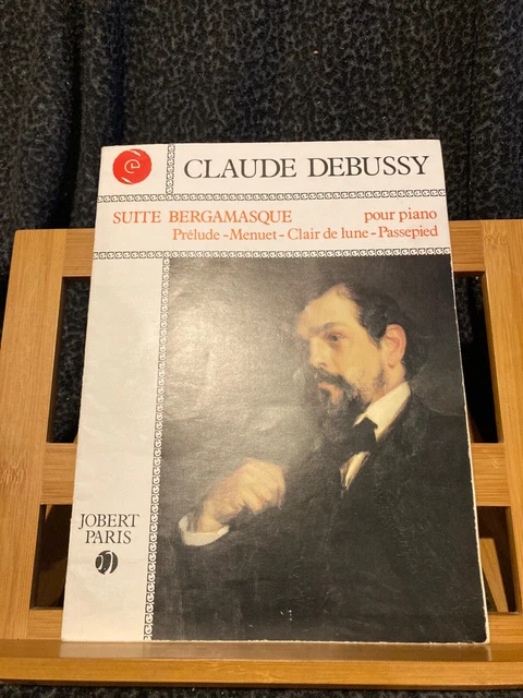 Claude Debussy Suite Bergamasque pour piano partition ed. Jobert