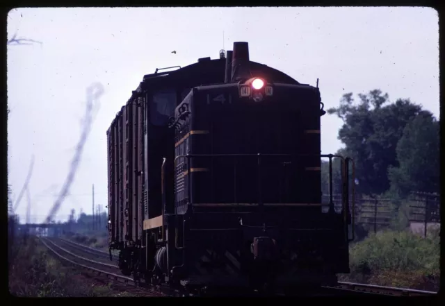 Original Rail Slide - SCL Seaboard Coast Line 141+ Charleston SC 4-13-1969