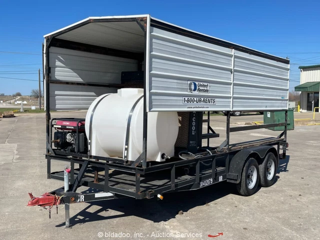 2016 Centex Trailer 16' Port A Cool T/A Cooling Towable Honda Generator bidadoo