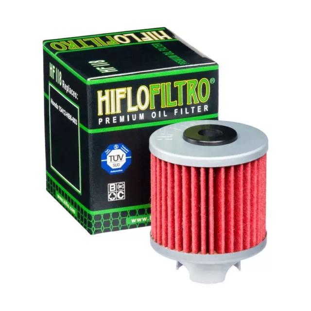 HF118 Ölfilter Honda ATC 125 TRX 12 CB50 R & Pit Bike Motor YX 160 & ZS 190 Moto