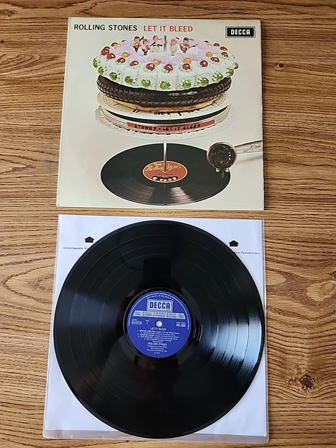 THE ROLLING STONES Let It Bleed' UK 1969 1st stereo (6W 5W