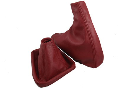 Noire 1999-2005 avec surpiqûres M-Power pour BMW Série 3 E36 Botte de Frein à Main ou pour E46 Cuir 1991-1998 