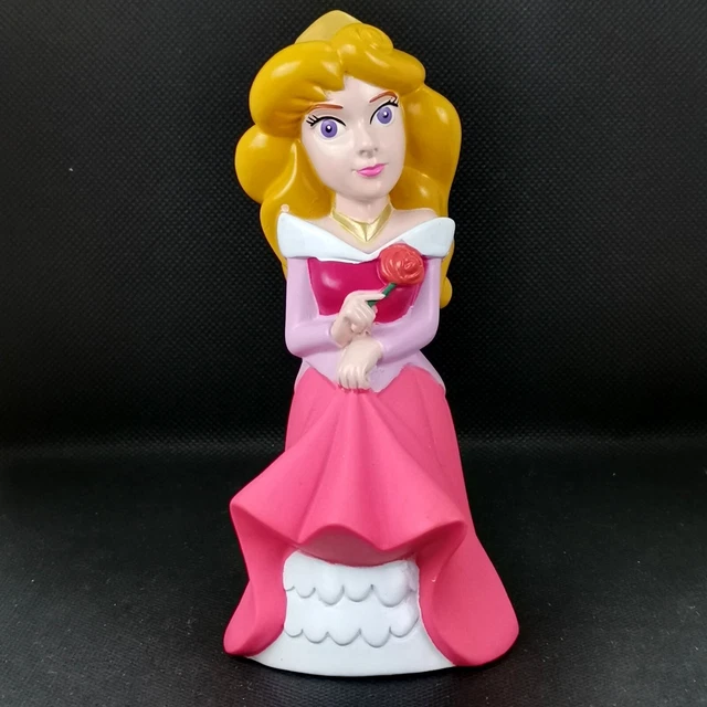 DISNEY BATH TOY 5" Sleeping Beauty Aurora princess toy figure Rose £8.