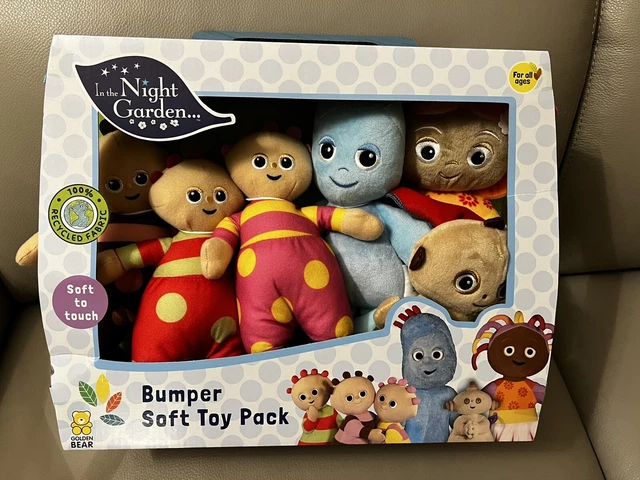 In the night garden bumper soft toy pack tesco outlet