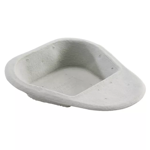 Vernacare 1300ml Pulp / Cardboard Disposable Slipper Bed Pan Liner