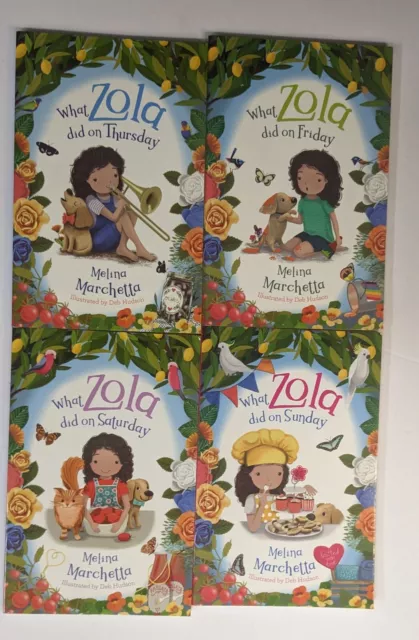 What Zola Did On Thursday Friday Saturday and Sunday 4 Books by Melina Marchetta