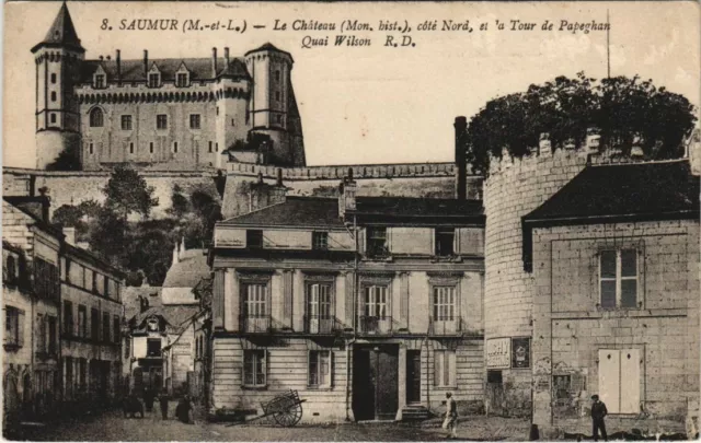 CPA Saumur Le Chateau, Tour de Papeghan FRANCE (1152897)