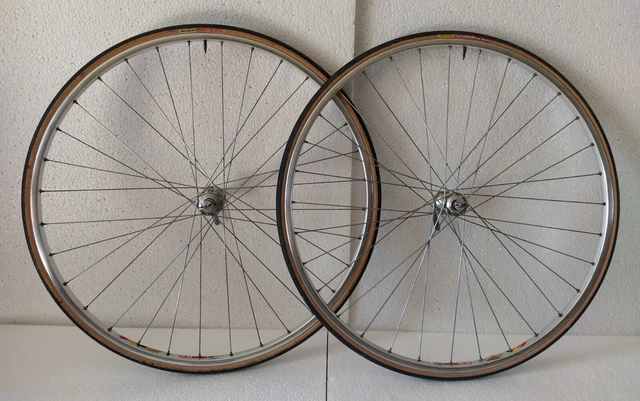 Paire De Roues Campagnolo Gamma Pour Vélo Course - Compatible Shimano 105 - Vintage Italie