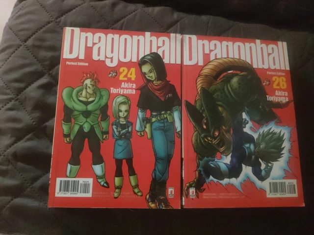 DRAGONBALL PERFECT Edition, Akira Toriyama, Star Comics Manga #24 + 26