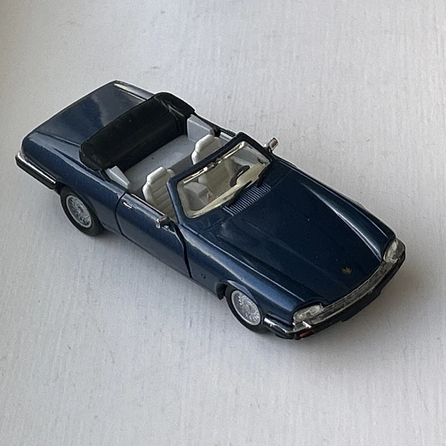 CORGI DETAIL CARS Art No.131 Jaguar XJS Convertible in Dark Metallic ...