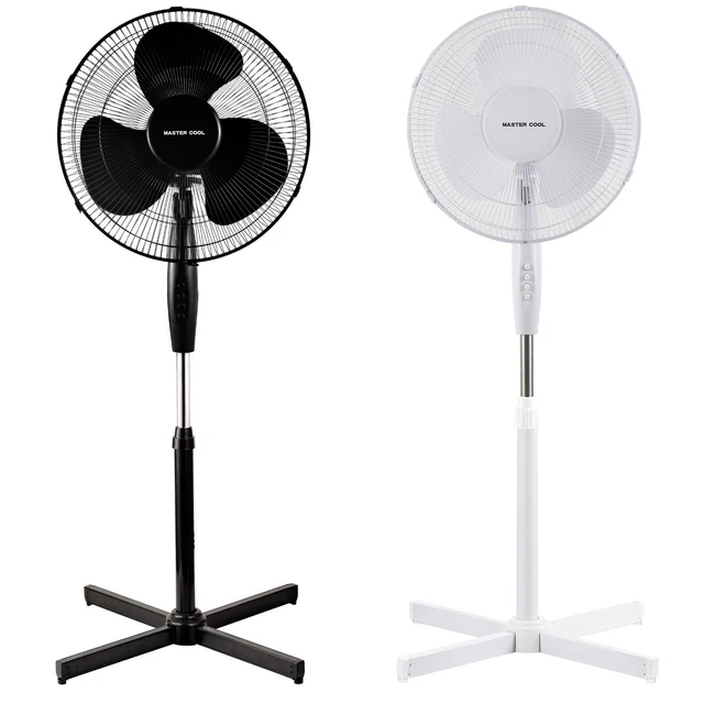 A2Z Pedestal Fan 16 Inch 3-Speed Setting Tilt Angled Oscillating Living Room Fan